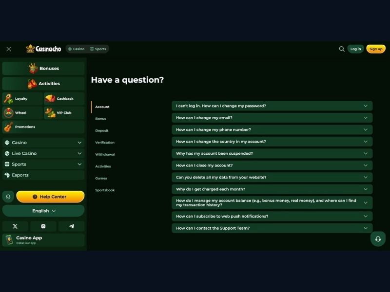 Liga Spinola 2026 i turnieje Casinacho Nacho Casino mobilnie